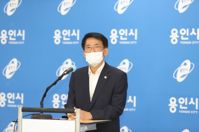 김기준의원이 자신의 심경을 피력하고 있다.