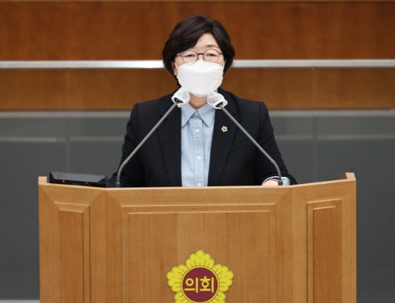 京畿道議会議員パク・オクブン、5分間の言論の自由で公立小児病院の設立を呼びかける