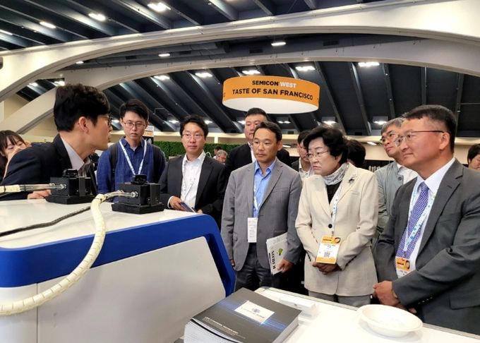김경희 이천시장, 반도체산업 네트워크 SEMICON WEST 2024 참관