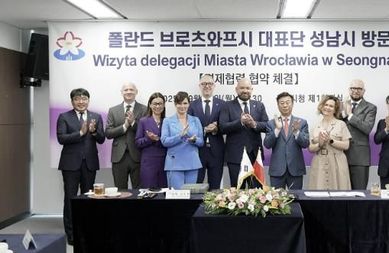 성남시-폴란드 브로츠와프시, 국제 우호 도시 간 경제협력 '협약'