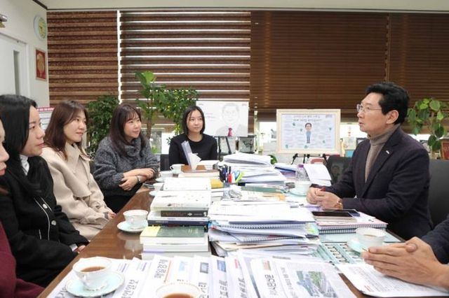 이상일 용인특례시장, “임태희 교육감에게 기흥역세권 중학교 설립 건의했다”