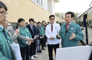 용인특례시, '용인 동백 자율주행자동차 시범사업' 앞두고 사전 현장점검 진행