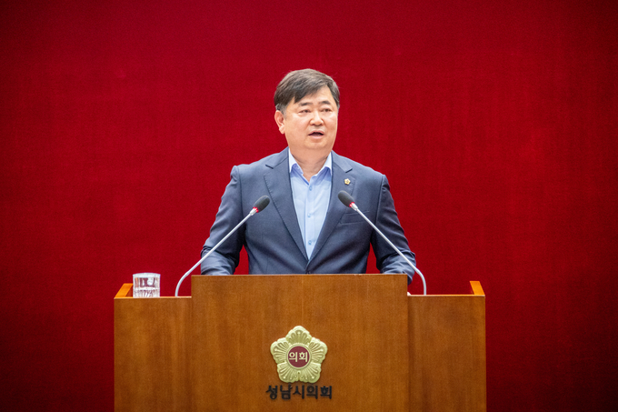 성남시의회 김종환 의원, 분당 1기 신도시 재건축 불공정 배정 문제 제기