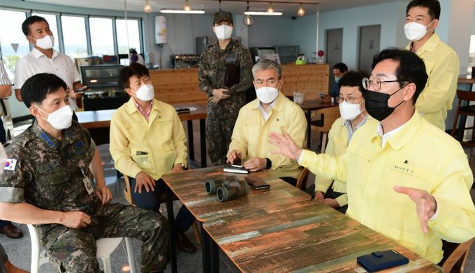 정명근 화성시장, 전투기추락 사고 현장방문