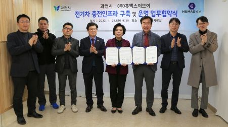 과천시, 전기자동차 충전 인프라 확충 나선다