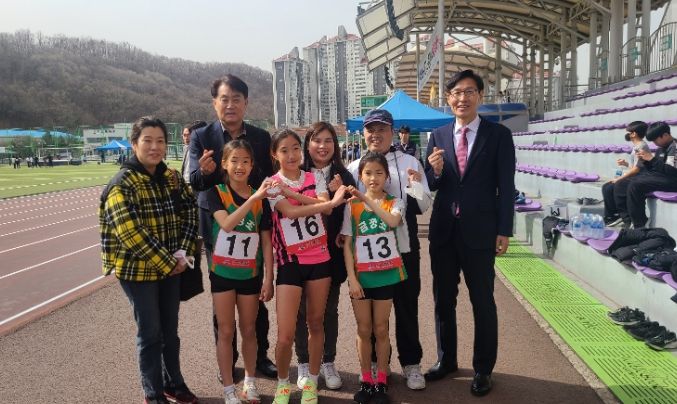 군포시장배 육상꿈나무체육대회