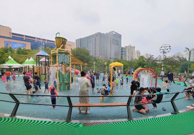 산본중앙공원 물놀이터 2022년