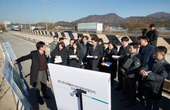 용인특례시의회 도시건설위원회, 행정사무감사 현지 확인