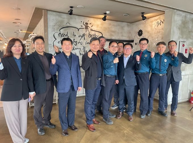 기흥구가 지난 27일 파출소장·지구대장과 지역 안전‧치안 협업체계 구축을 위한 간담회를 개최했다.