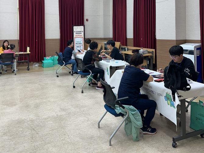 용인특례시 기흥구보건소가 인공지능을 활용한 건강관리 서비스를 제공한다