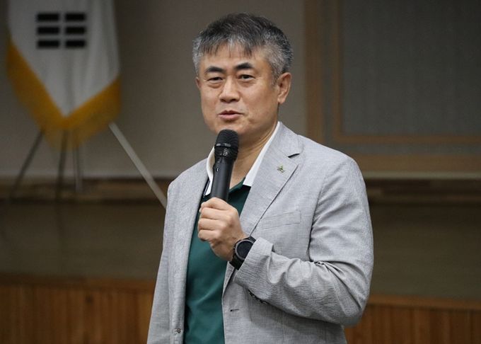 용인도시공사 신경철 사장의 ‘대한민국 도시건설의 역사와 미래’ 특강 진행