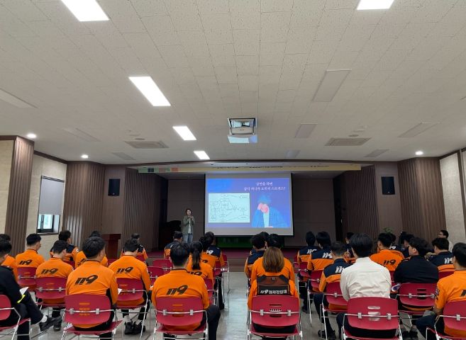 양평군 보건소, 소방 공무원 대상 금연 강좌 진행