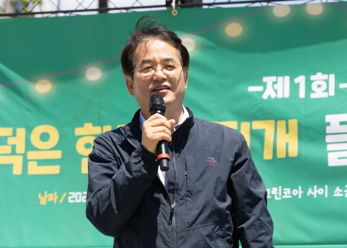 축사 중인 이동환 고양특례시장