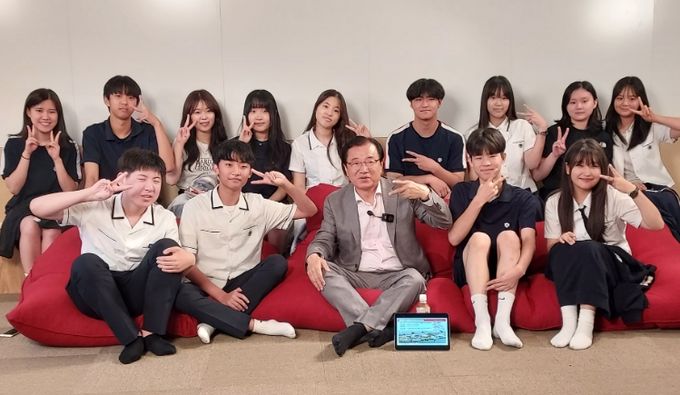 이현재 하남시장, 청소년과의 힐링토크로 공감과 소통 UP!