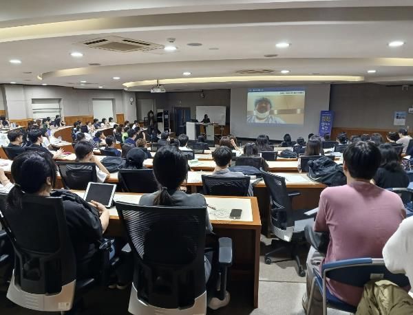 용인특례시 처인구보건소는 28일 대학생을 대상으로 임신출산 인식개선 캠퍼스 특강을 진행했다