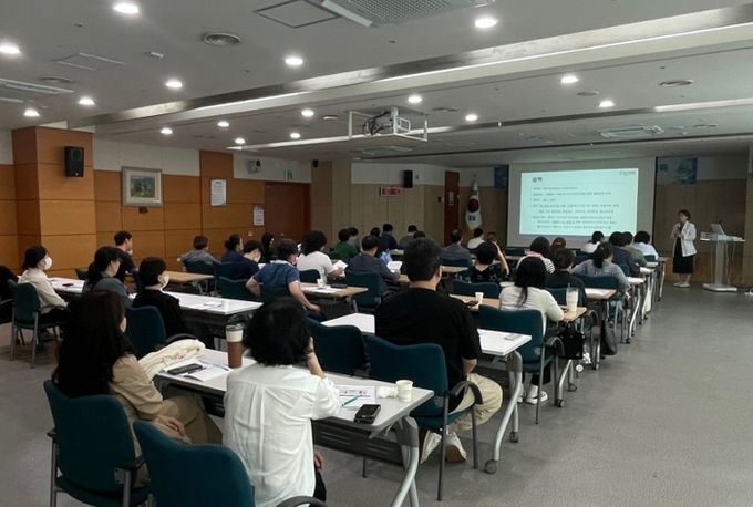 용인특례시 보건소가 감염취약시설 감염병 대응 역량교육을 진행했다