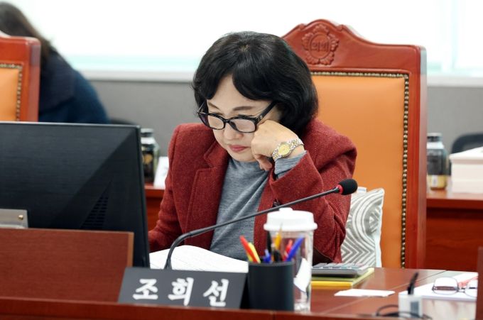 경기도의회 문화체육관광위원회 소속 국민의힘 조희선 의원