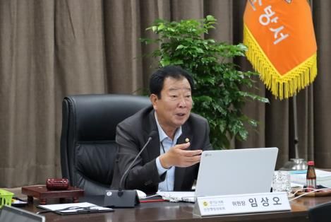 경기도의회 임상오 의원, ‘주거용 비닐하우스 화재 예방 대책 방안’ 질의