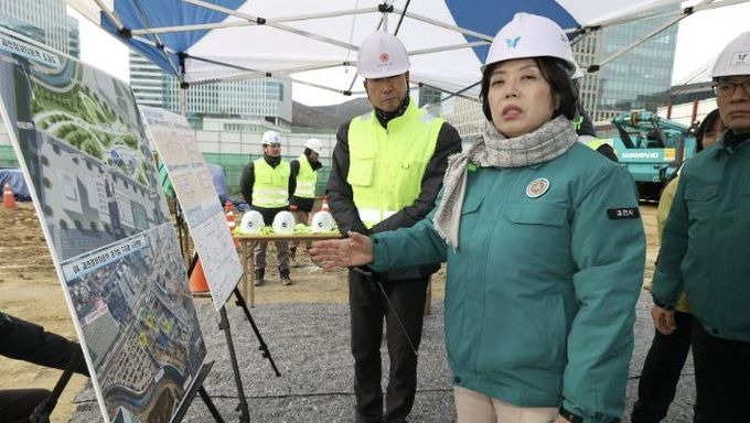 2023년 12월 신계용 과천시장 동절기 공사현장 안전점검