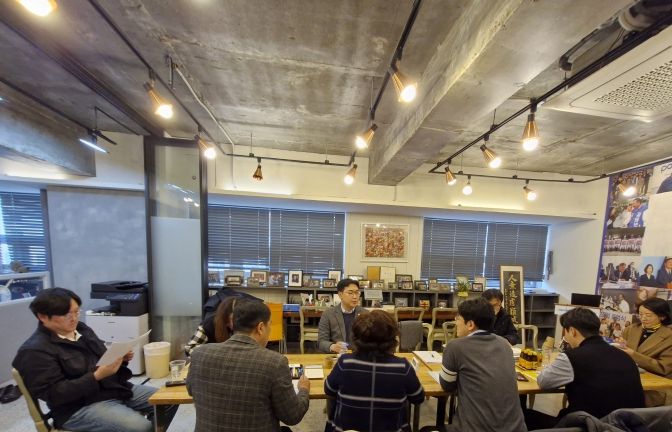 문승호 경기도의원, 복정2지구-신흥초 경계 흙막이 철거 방안 간담회 개최