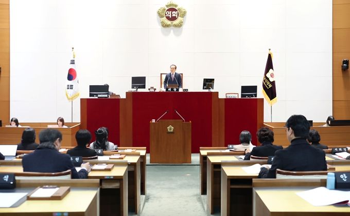 성남시의회, 제300회 임시회 개회 사진=성남시의회