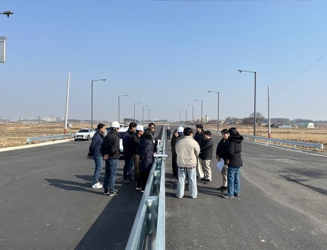 평택호 횡단도로 전체 구간 개통 준비 박차