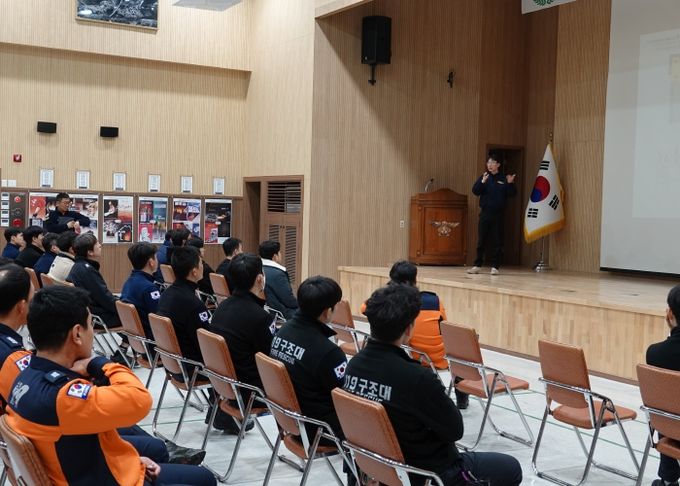 남양주소방서, 승강기 사고 대응 특별 구조훈련 실시