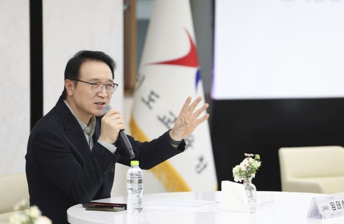 임태희 교육감 기자간담회 자료사진