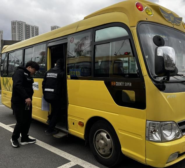 군포의왕교육지원청, 학생들의 안전한 통학환경을 위한 어린이 통학버스 관계기관 합동점검 실시!