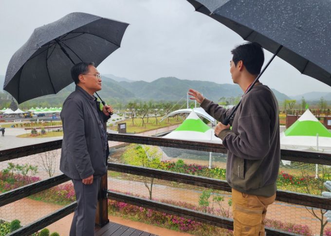 포천시, ‘2025 포천 한탄강 봄 가든페스타’ 사전 현장 점검