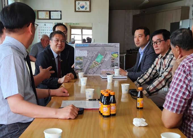 이석균 경기도의원, “예산 확보하고 현장도 챙긴다... 차산리 복합체육시설 조성 본격화”
