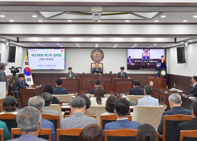 제338회 동두천시의회 제1차 정례회 폐회