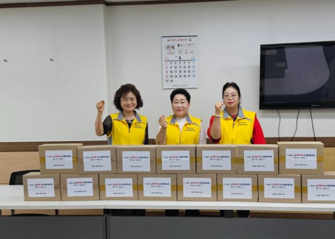 동두천시 행복나눔손과발봉사회, 독거 어르신 삼계탕 밀키트 전달