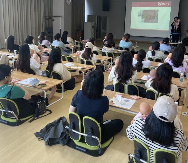 모유 수유 교실 모습
