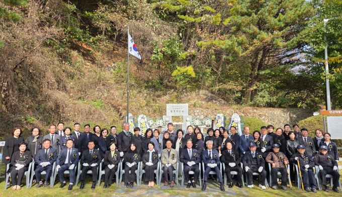 한국자유총연맹 남양주시지회, 자유수호 합동위령제 거행