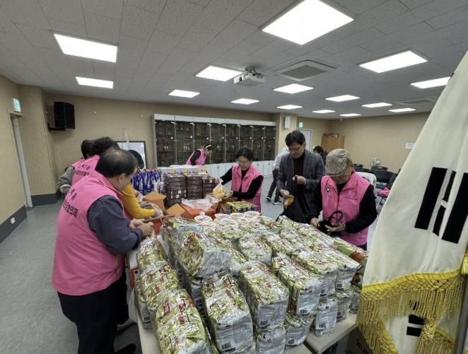 수택1동 행복나눔마켓 운영 사진