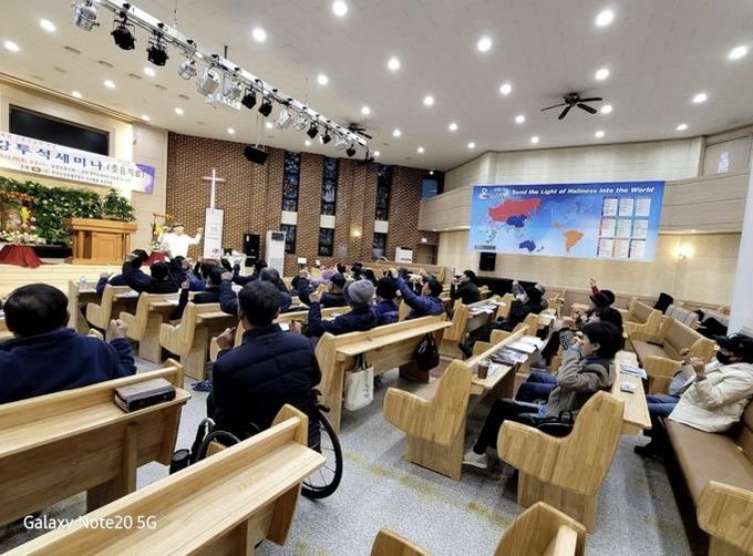 (사)한국신장장애인경기협회 광주지부, ‘건강 투석 세미나(웃음치료)’ 성료