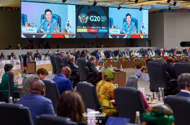 G20 정상회의 제1세션 이재명 대통령(대통령실)