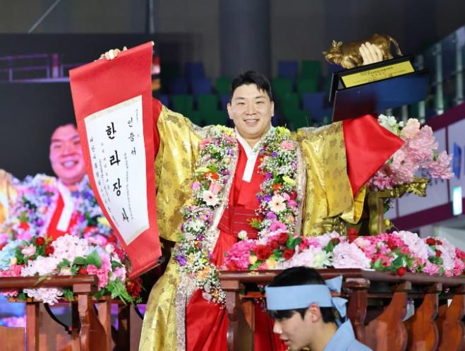 울주군청 해뜨미씨름단, 의성천하장사씨름대축제 김무호 한라장사 등극