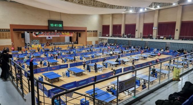 고성군, 제7회 고성 고룡이배 경남오픈 탁구대회