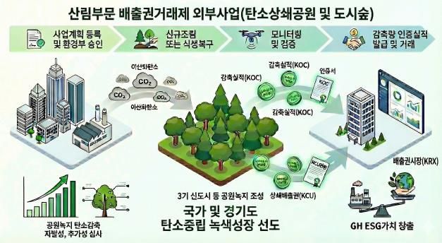 배출권거래제 외부사업 설명그림