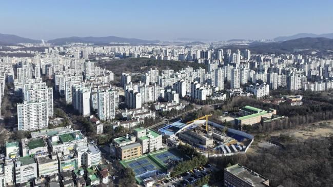 분당 노후계획도시 전경