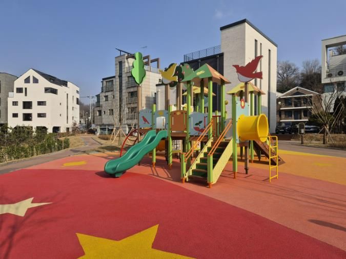 과천시 찬우물 어린이공원 모습