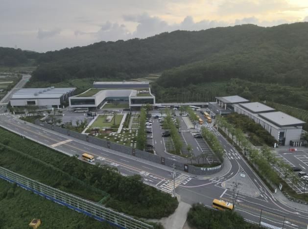 화성도시공사가 운영하는 함백산추모공원의 전경 사진