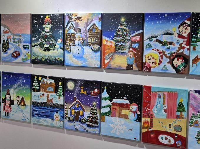 수원시 영통구 망포2동 망포갤러리에서 열린 따뜻한 겨울 전시회