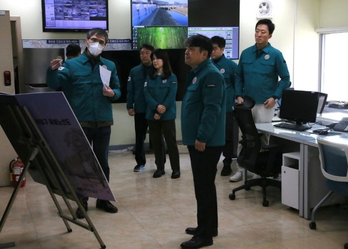 덕양구청 재난상황실 방문