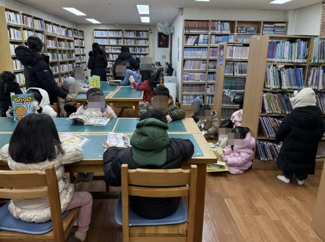 수원시 장안구 정자1동 새마을문고, 관내 어린이집 원생 대상 견학 실시