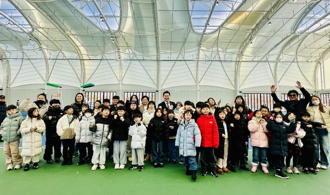 부안군, 실내 테니스장 준공