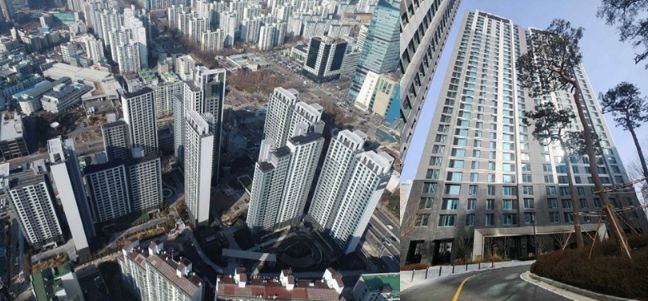 아크로베스티뉴 및 청년임대주택 사진