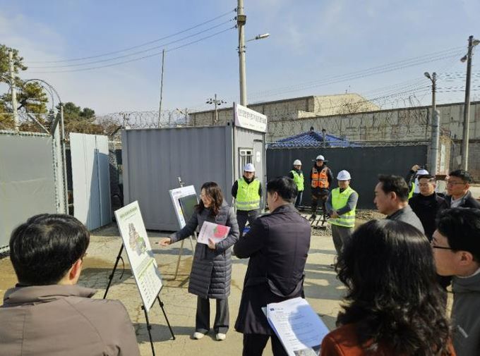 동두천시, 경기도와 미군공여지 현장 점검… 道 지원 확대 건의